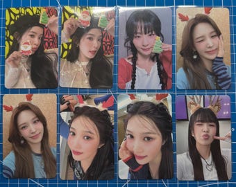Red Velvet 2023 Pinke Weihnacht Der offizielle Fotokarton der Kollektion Irene Seulgi Wendy Joy Yeri