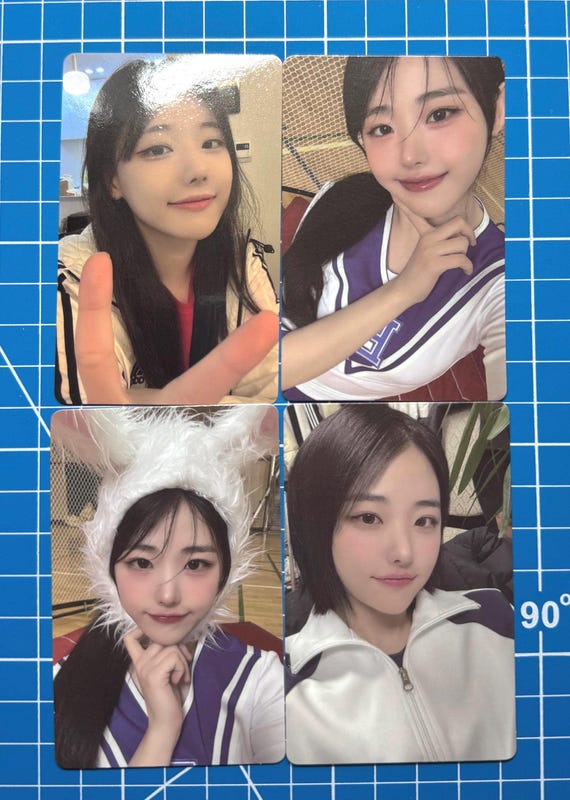 QWER Hina Official Photocard Collection - Etsy