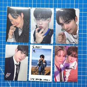 Zerobaseone Zb1 Sung Hanbin Official Benefit Photocard Collection 6pcs Set