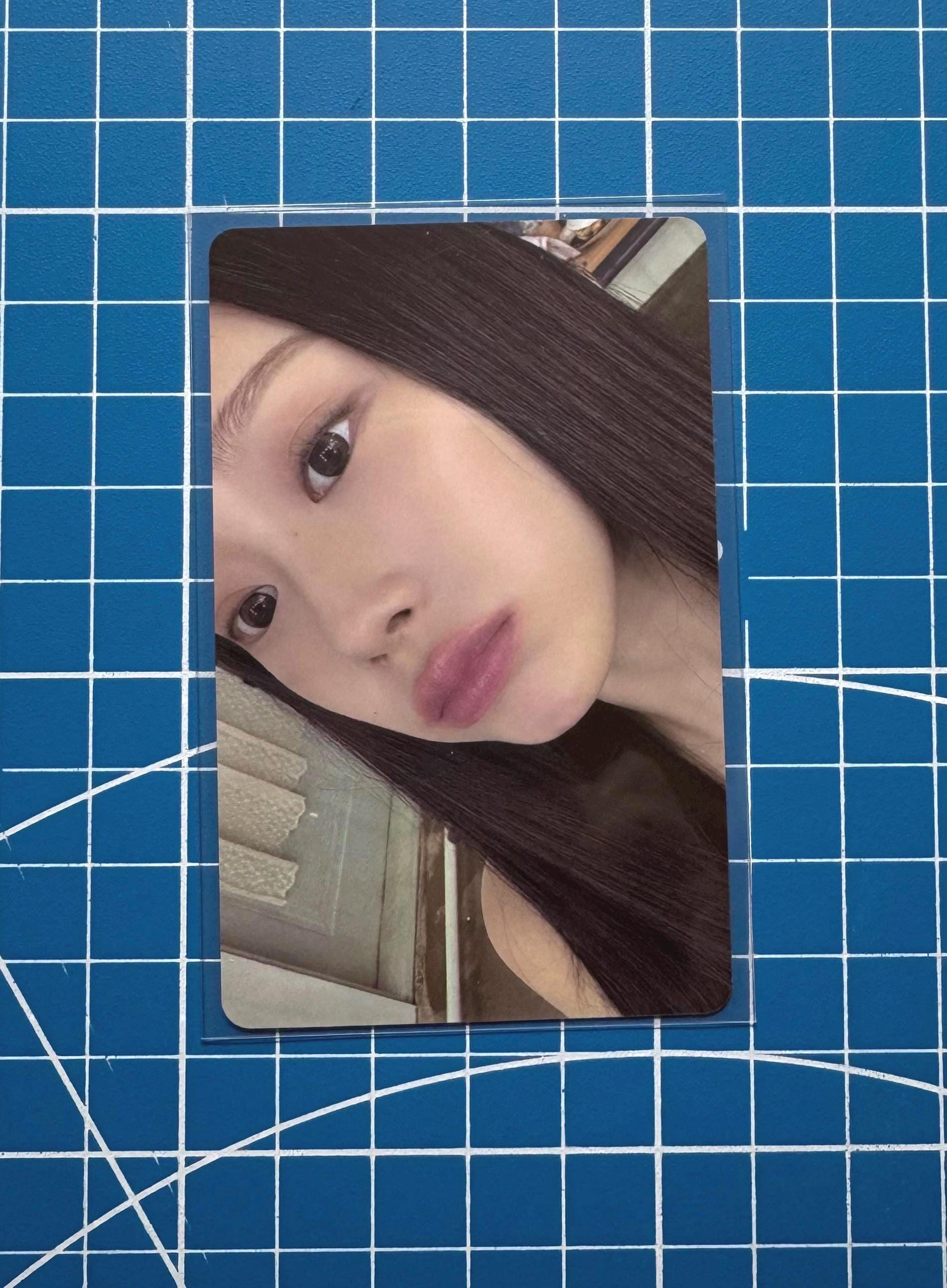 Aespa Giselle Official Benefit Photocard Trading Card Collection