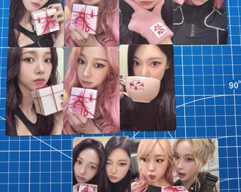 Aespa 2024 Pink Christmas Photocard Collection