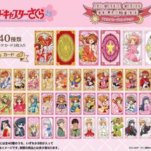 Japão Manhwa Card Captor Sakura 25 anos comemorando Arcana Card Collection Vol. 1 Feito no Japão