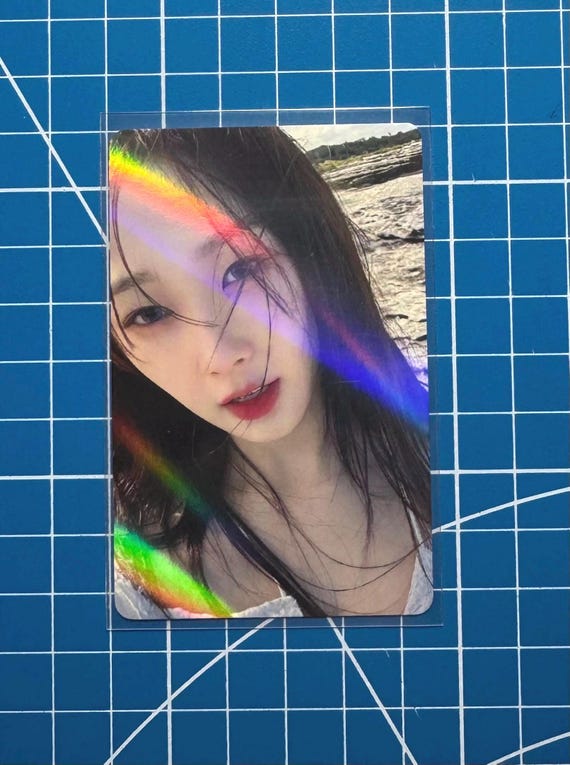 Aespa Giselle Official Benefit Photocard Trading Card Collection