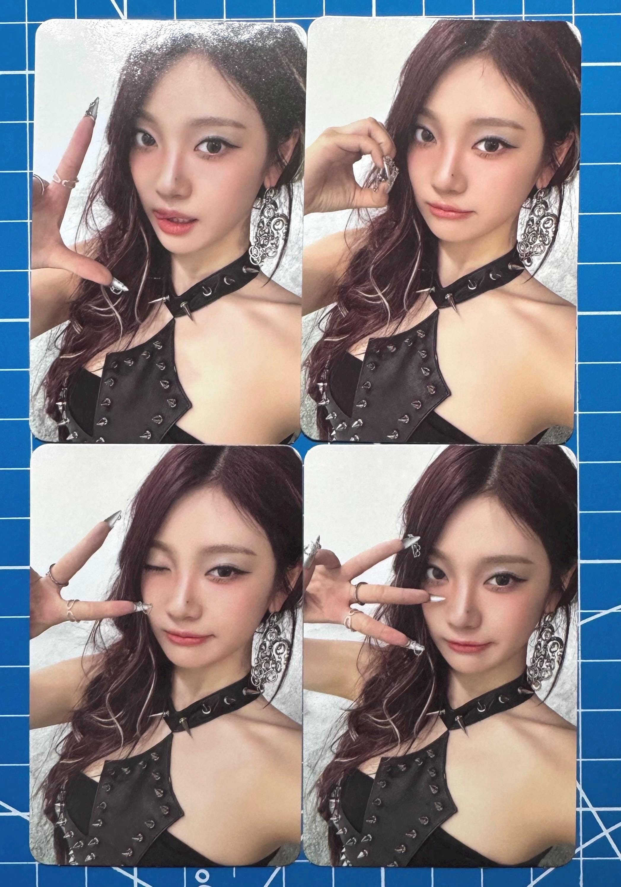 Aespa Armageddon: The Mystery Circle Official MD Event Official Benefit Photocard LOVE Photo Card Ningning 4pcs Set Valentine