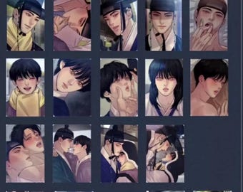 Korean Manhwa Painter Of The Night Random Collection Photocard Card Official Brand New Sealed ( 3pcs Cards/ Pack ) Ver 2.0