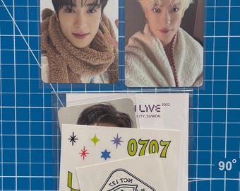 Jaehyun NCT 127 Official Photocard 2022 Sticker Favorite Dicon