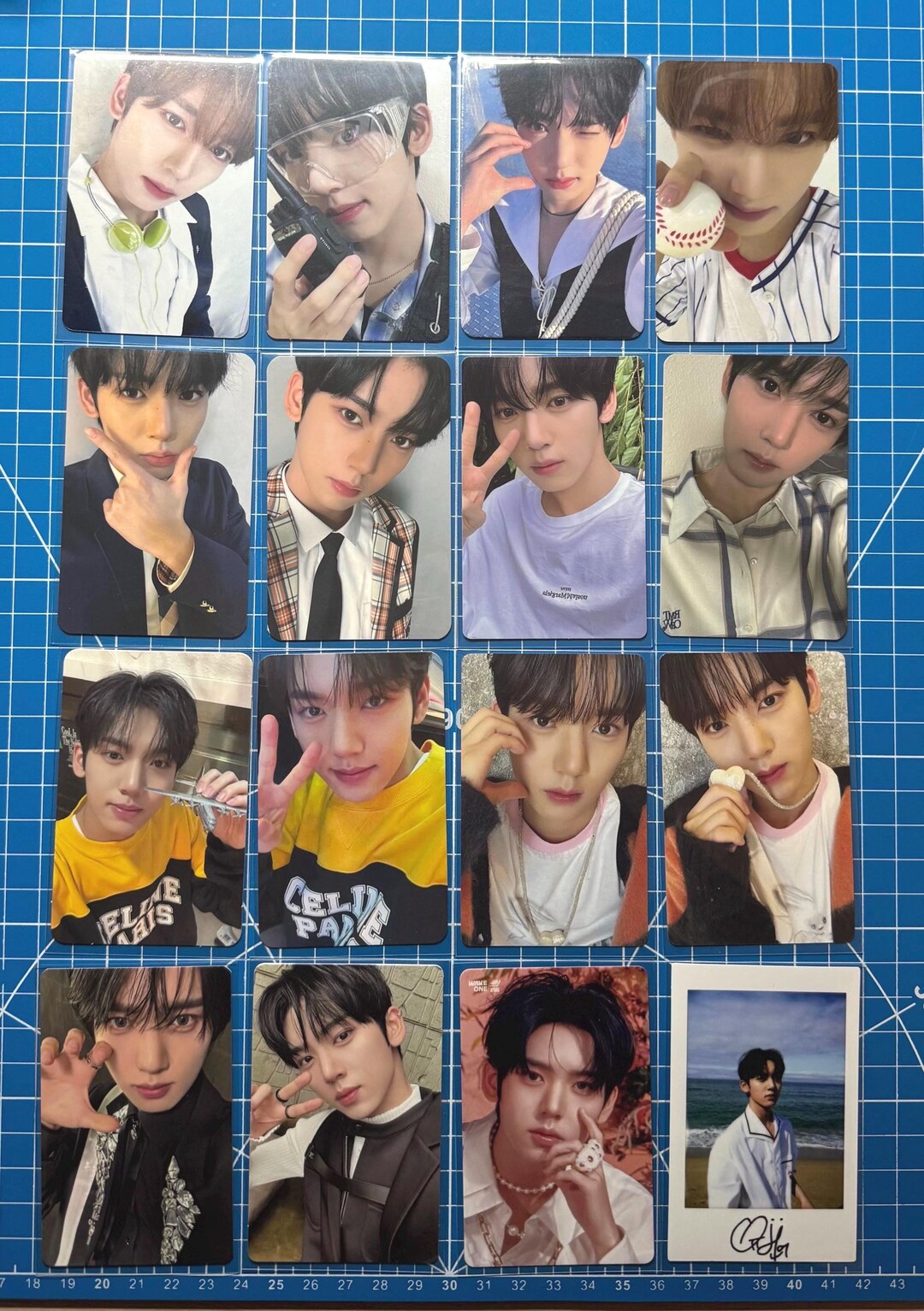 Zerobaseone Zb1 Han Yujin Official Benefit Photocard Collection - Etsy