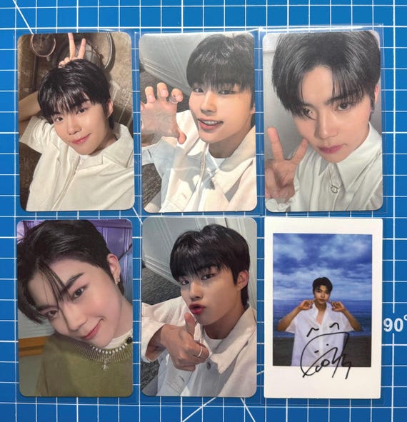Zerobaseone Zb1 Park Gunwook Official Benefit Photocard Collection