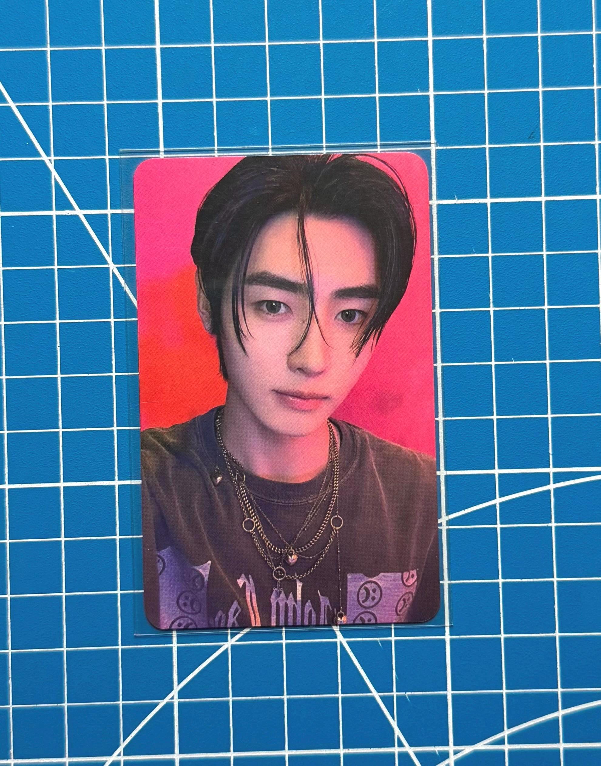 ENHYPEN マカオ ツアー ラキドロ FCトレカ zone コンプセット Enhypen Sunghoon Official Photocard Benefit Photocard