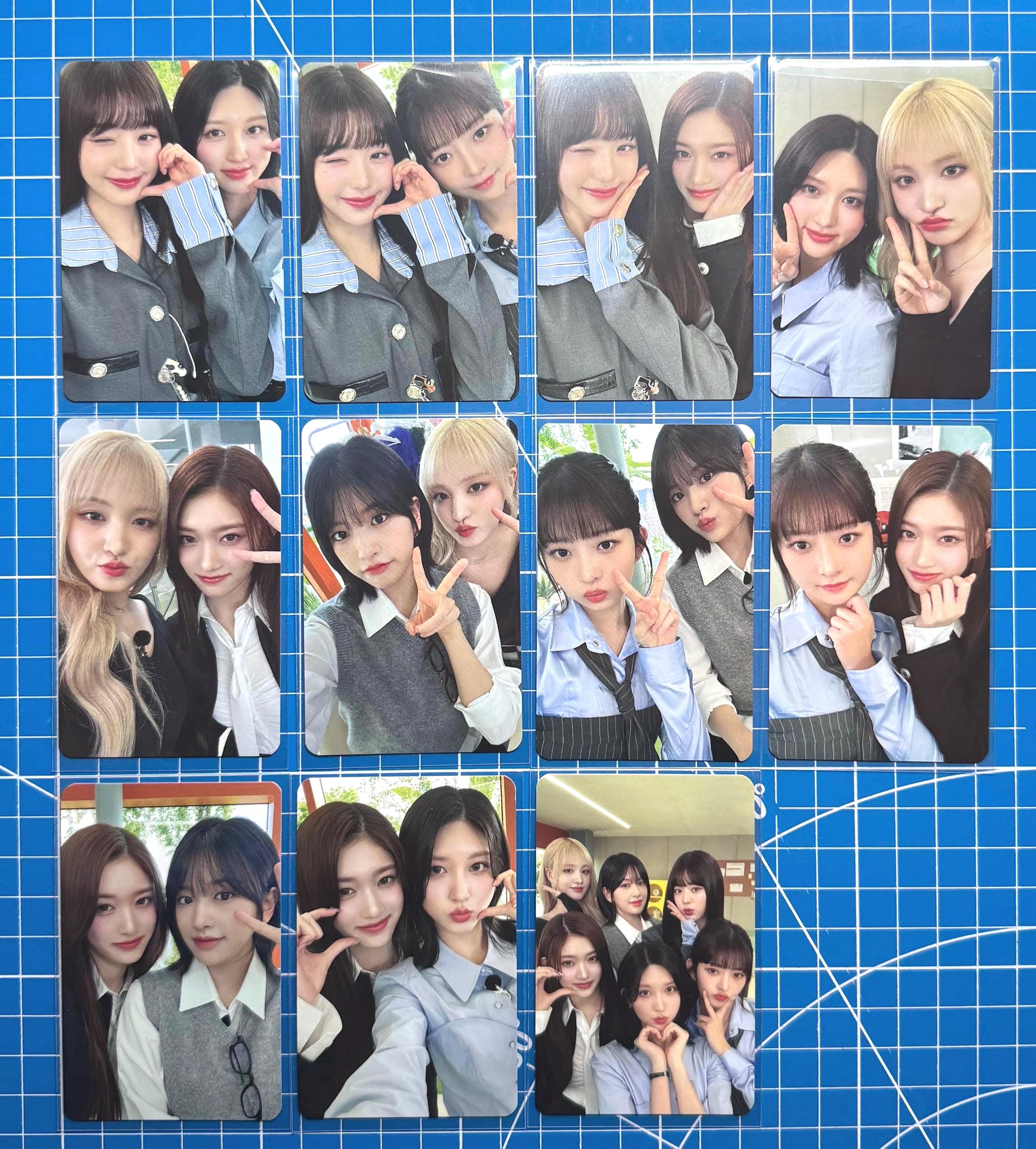Ive Official Unit Photocard Collection Gaeul Yujin Rei Wonyoung