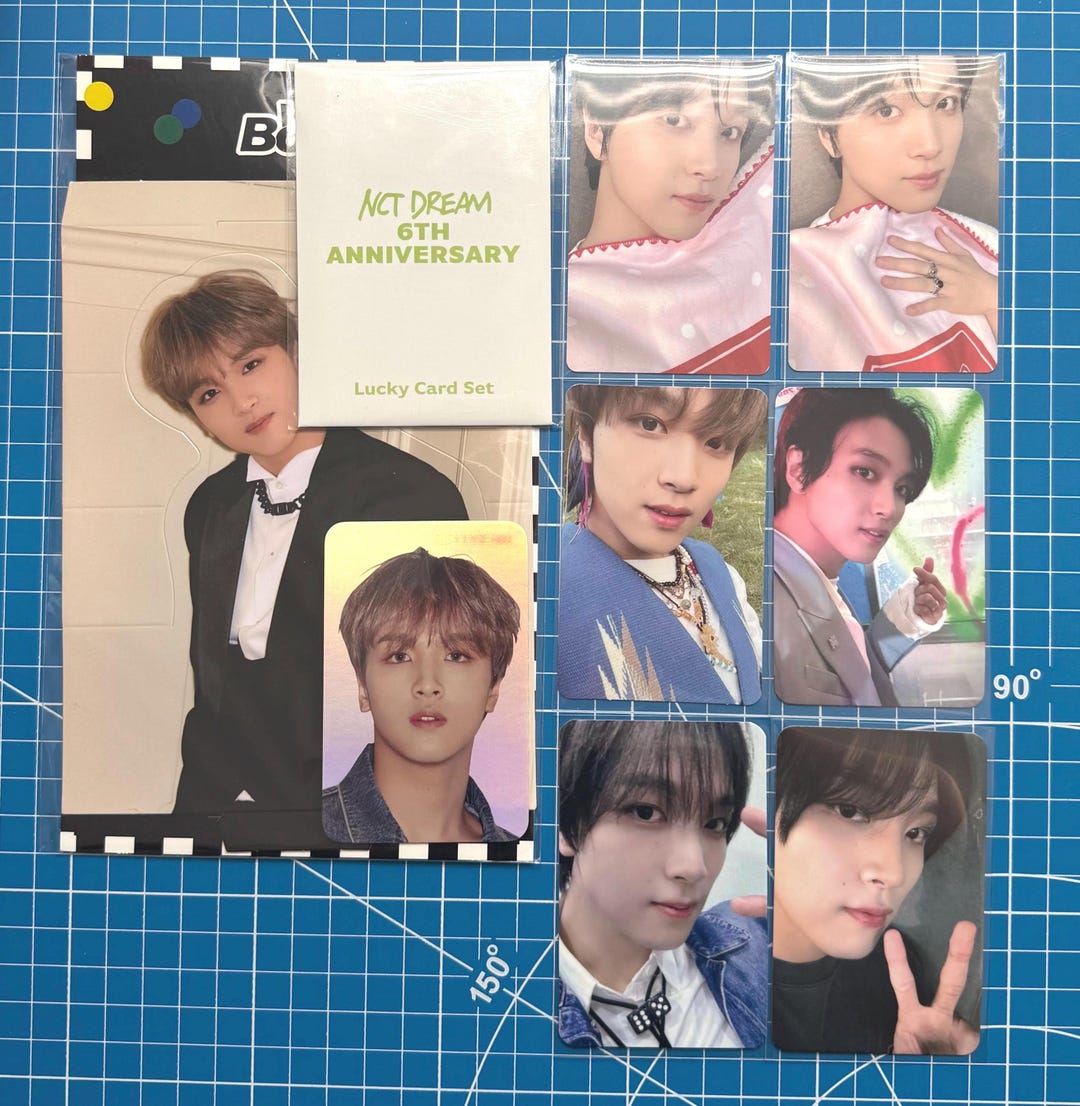 Nct Dream Nct127 NCT Haechan Official Benefit Photocard Collection