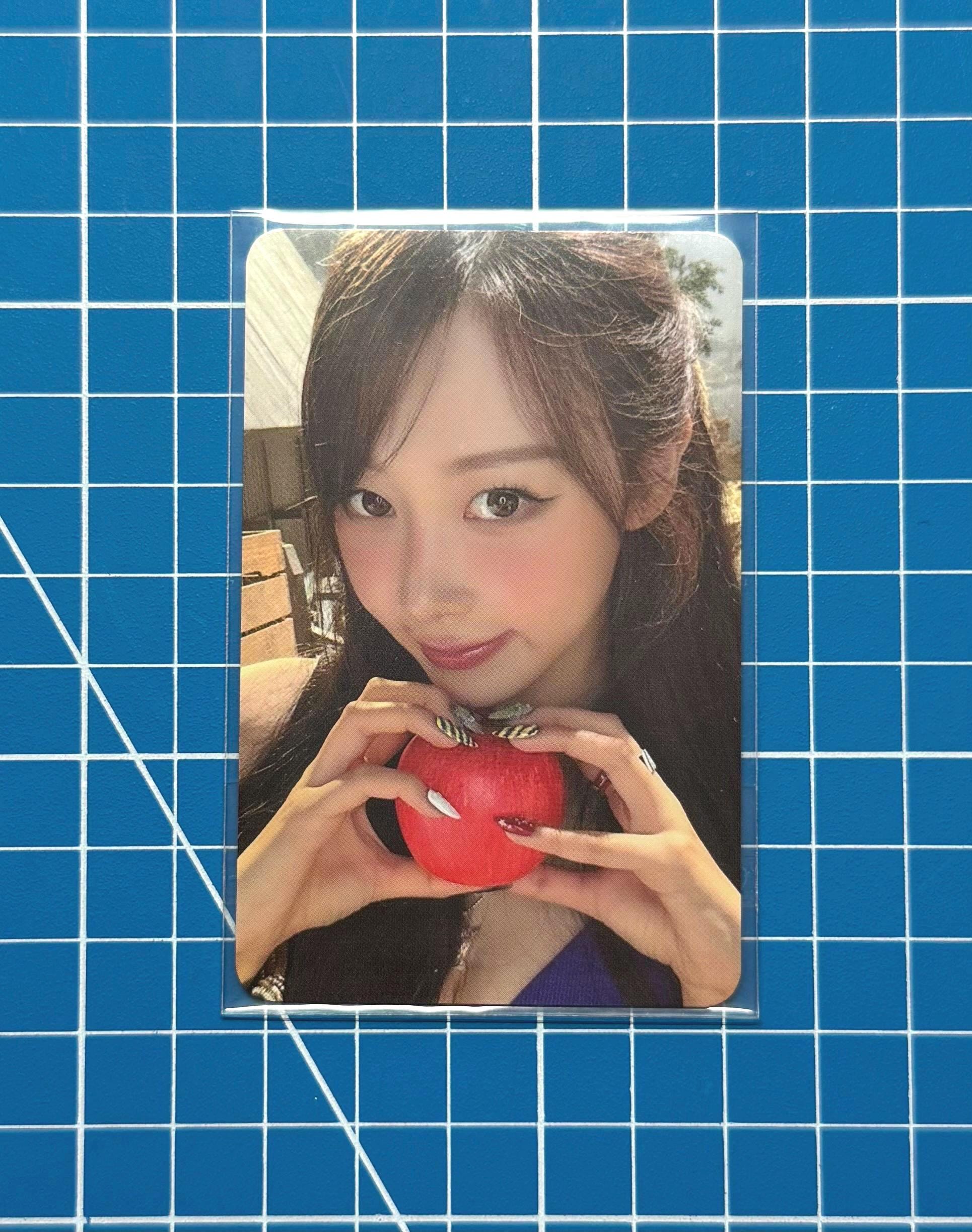 Aespa Giselle Official Benefit Photocard Trading Card Collection