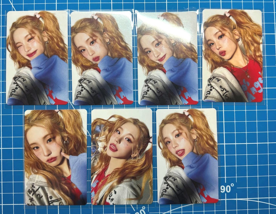 Itzy Yeji Japan Algorhythm Official Photocard - Etsy