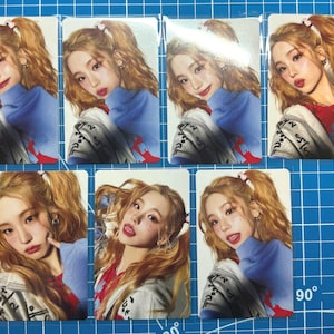 Itzy Yeji Japan Algorithm Officiellt Fotokort