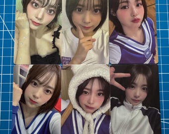 Qwer Selfie/selca Bias Photocards | Chodan, Hina, Magenta, Siyeon