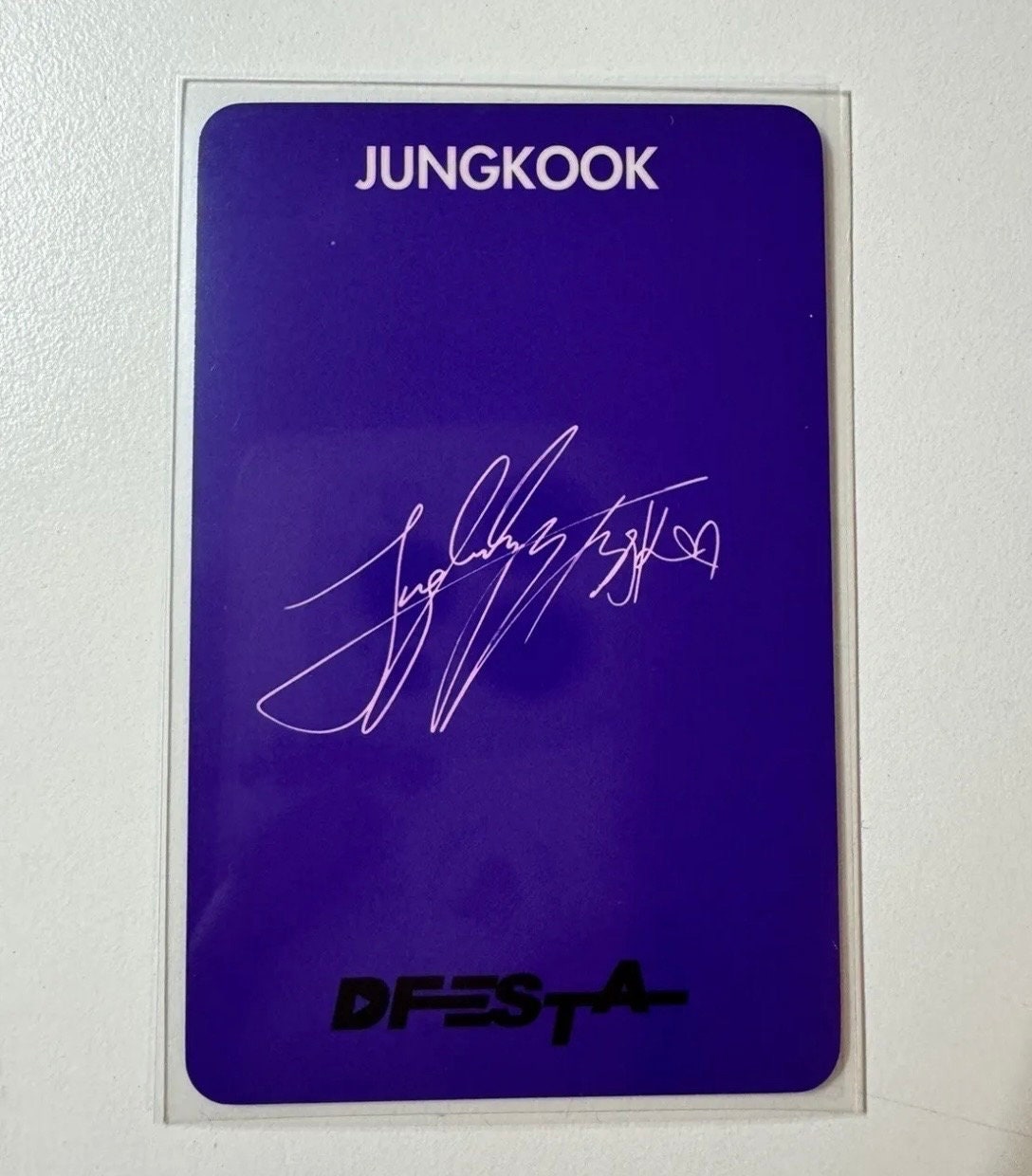 K-POP・アジア BTS JUNGKOOK  DFESTA  PTD BTS DFESTA D'FESTA Exhibition Official JUNGKOOK Photocard