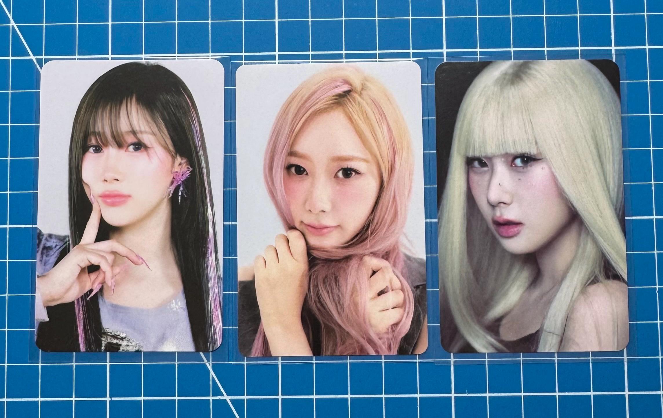 Aespa Giselle Official Benefit Photocard Trading Card Collection
