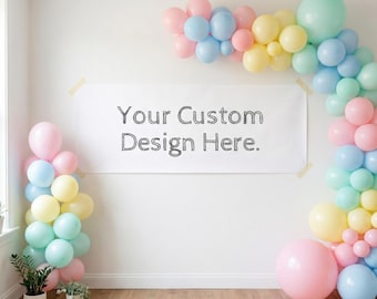 印刷用カスタムバナー - 誕生日 / スポーツ / 祝日 / 特別イベント