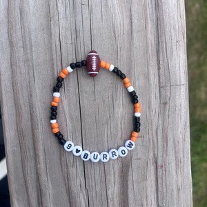 Joe Burrow Cincinnati Bengals Football Bracelet