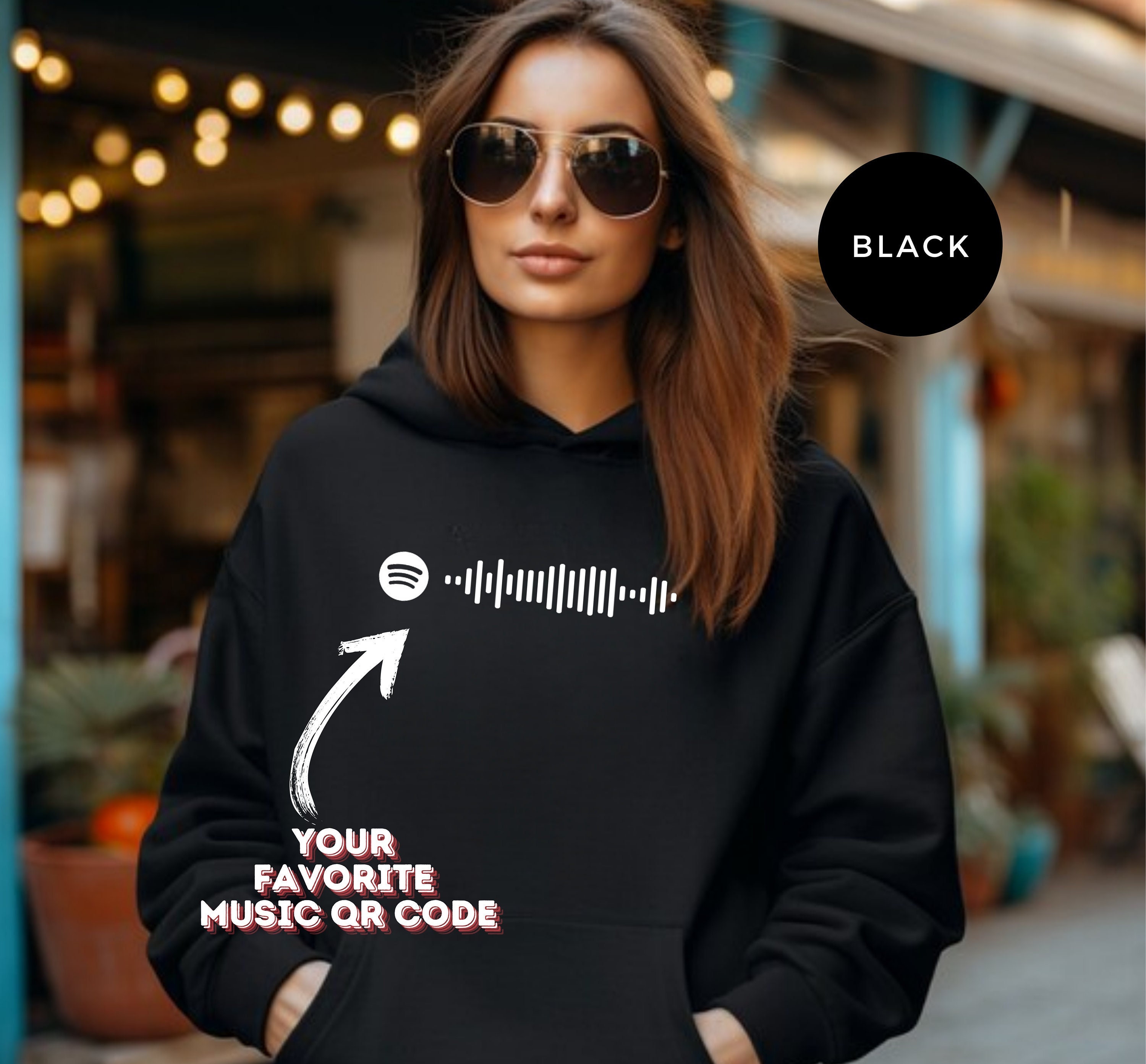 Spotify code hoodie hotsell