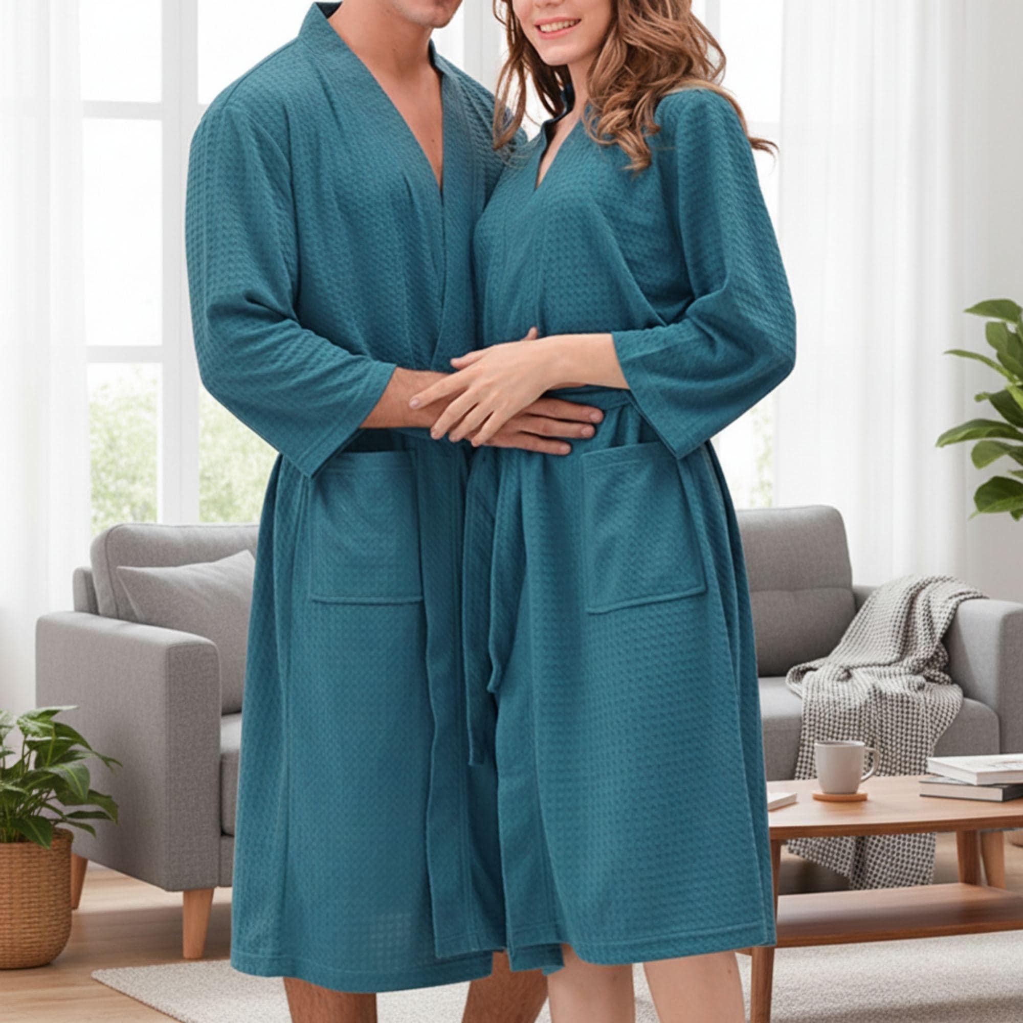 Ensemble peignoir couple France