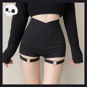 Punk Gothic Heart Ring Thigh Harajuku Style Alt Fashion