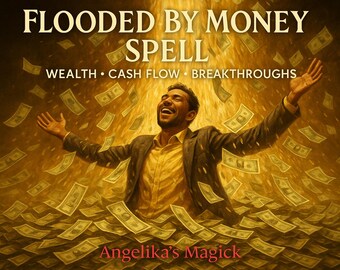 Von Geld überflutet - ziehen Sie Reichtum, Bargeldumlauf und finanzielle Durchbrüche an | Digitaler Rapport & Fotobeweis