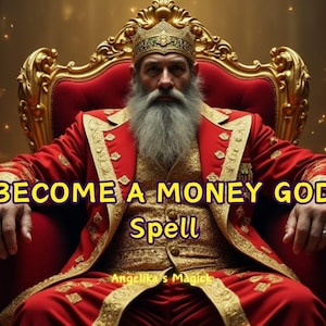 Become a MONEY GOD Spell - Wealth Spell- Financial Freedom- Digital Report Plus Photo Proof