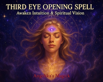 Apertura rapida del terzo occhio: risveglia l'intuizione, il potere psichico e la visione spirituale / Rapporto digitale e prova fotografica