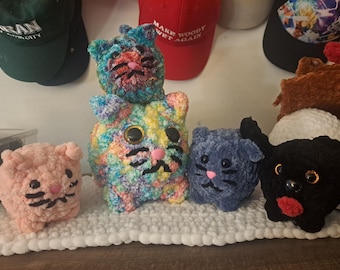 Crochet Cat/Dog Plushie - CUSTOMIZABLE!