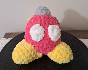 Pink Wind-Up Bomb Plushie
