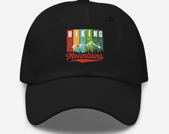 Gorra de béisbol para senderismo y montaña, para actividades al aire libre y aventuras.