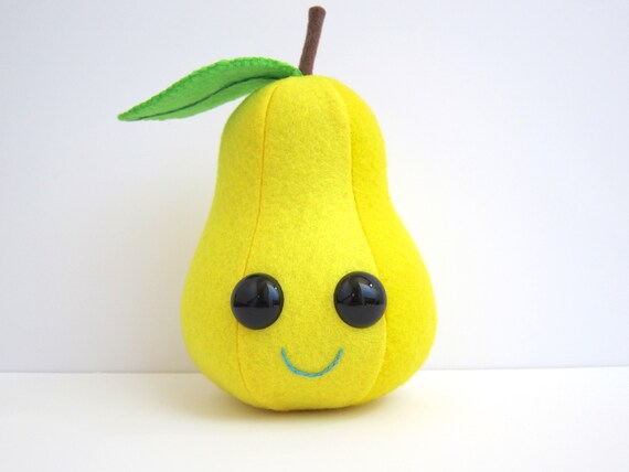 pear plush