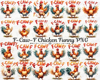 Funny Chicken Clipart PNG Bundle, Chicken Meme PNG, Farm Humor Clipart Transparent Background, Chicken Lover Gift Digital Download