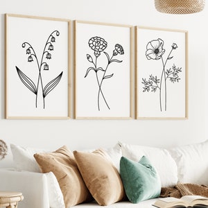Placa de madeira com flor do mês de nascimento, presente de dia das mães, impressão de flor de nascimento personalizada, buquê de flores de nascimento, modelo de flor de mês de nascimento personalizado