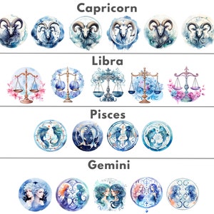Capricorn clipart
Aquarius clipart
Pisces clipart
Zodiac signs for kids clipart
Zodiac signs for crafts clipart
DIY zodiac sign clipart
Printable zodiac sign clipart
Digital download zodiac sign clipart