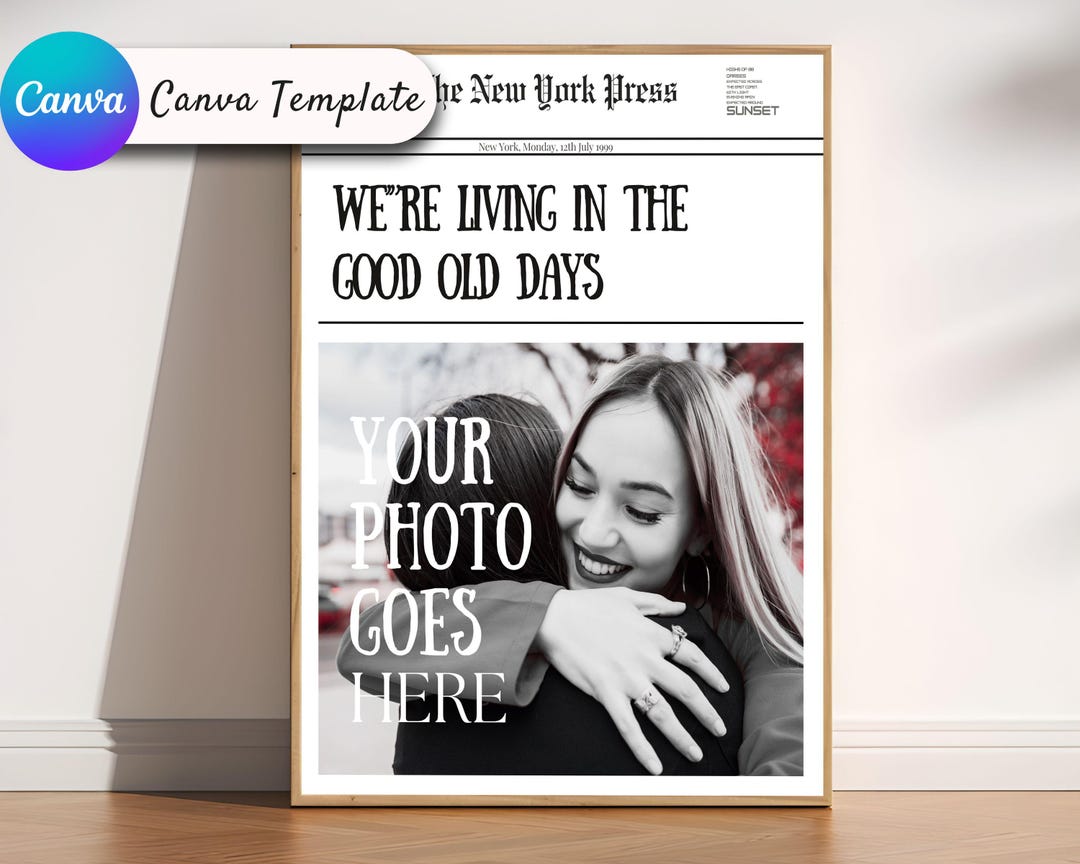 How to make newspaper look old
