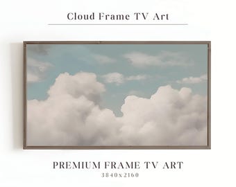 Samsung Frame Tv Art, Rustic Frame TV Art, Vintage Sky Digital Art, Abstract Cloud Painting, Sky Scenery Art, Clouds Art, Frame TV Art