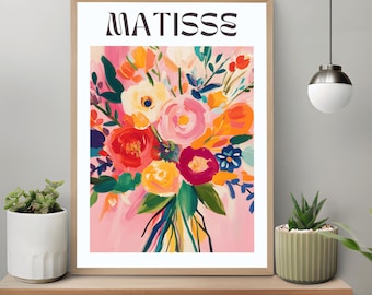 Matisse Open Fenster Druck, Buntes Fauvismus Kunst Poster, Ästhetisches Wohnzimmer Dekor, berühmte Ausstellung Wandkunst, Henri Matisse druckbar
