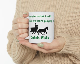 Dutch Blitz Mug | Dutch Blitz Game | Dutch Blitz Gift | Dutch Blitz Accessory | Dutch Blitz Cup | Dutch Blitz Funny | Dutch Blitz Card Game