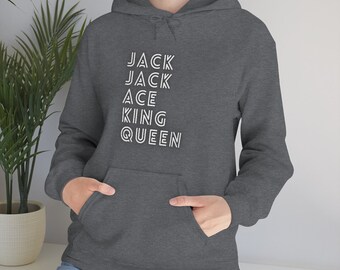 Euchre Funny Shirt | Euchre Hoodie | Euchre Rules Shirt | Euchre Player Gift Idea | Jack Jack Ace King Queen | Euchre Gift