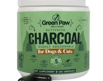 Activated Charcoal Supplement for Dogs & Cats