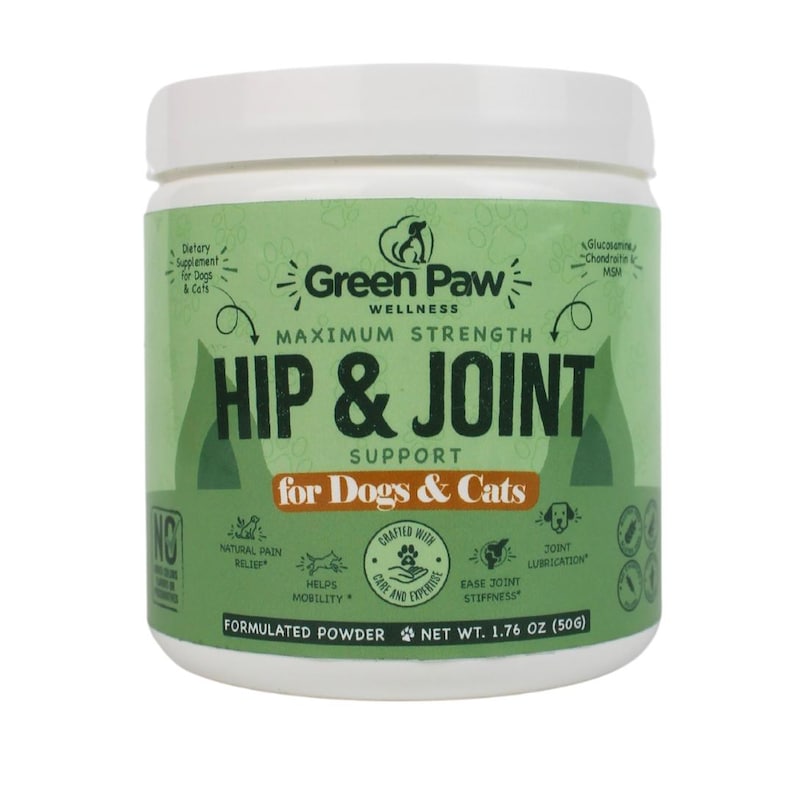 Hip and Joint Support Supplement for Dogs & Cats image 1