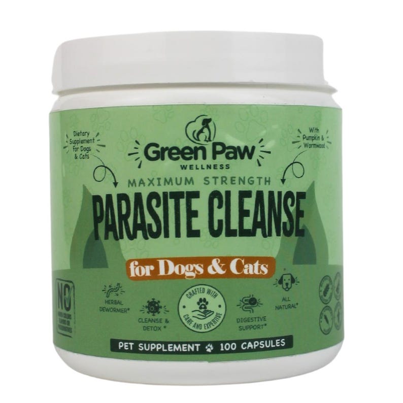 Parasite Cleanse Supplement for Dogs & Cats image 1