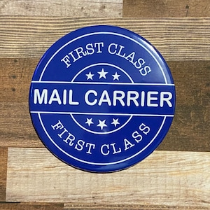 USPS Mail Carrier Pinback Button – Appreciation Gift for Mail Carriers