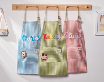 Custom Name Cooking Apron,Kids Adults Sizes,cooking & craft lover gift