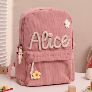 Sac à dos personnalisé pour tout-petit, Sac à dos pour enfant personnalisé avec nom, Cartable pour tout-petit, Cartable pour enfants, Sac à dos pour enfants, Sac à dos pour enfants