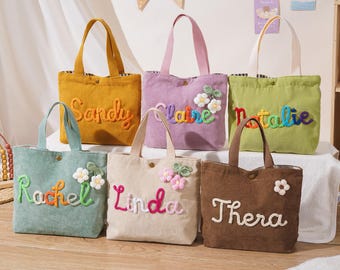 Personalized Name Handbags, Custom Name Handbag as Baby Shower Gifts,Traveling Children's handbags, Birthday Gift,Gifts for Kids
