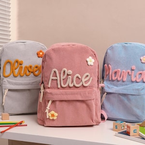 Sac à dos personnalisé pour tout-petit, Sac à dos pour enfant personnalisé avec nom, Cartable pour tout-petit, Cartable pour enfants, Sac à dos pour enfants, Sac à dos pour enfants