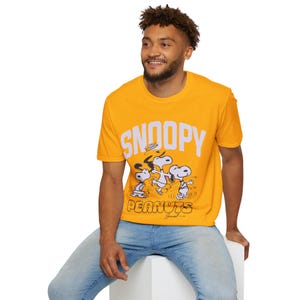 Retro Cartoon Vibes T-shirt - Grappig unisex softstyle T-shirt, cadeau voor fans van strips en nostalgie, lichtgewicht verjaardagsshirt